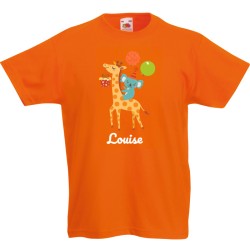 Camiseta personalizada - Feliz Cumpleaos Jirafa. n2