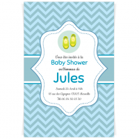 Invitacin para personalizar - Baby Shower Nio