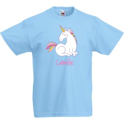 Camiseta para personalizar - Unicornio Blanco. n1