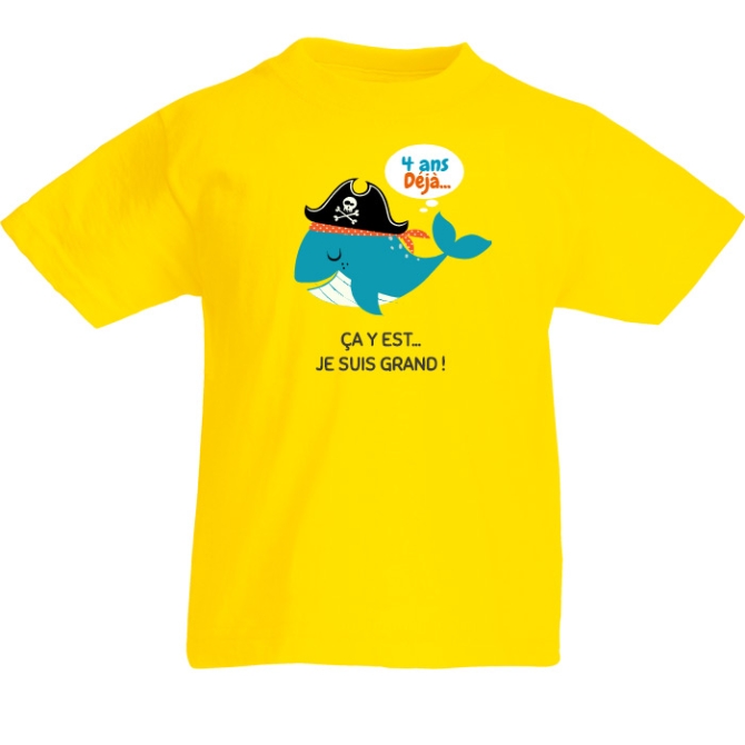 Camiseta para personalizar - ¡Ballena Ahoy! 
