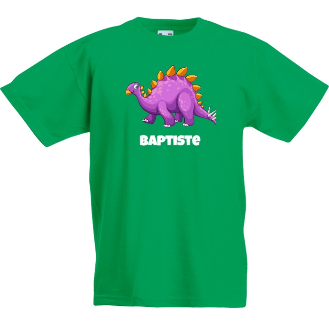 Camiseta para personalizar - Dino Morado 