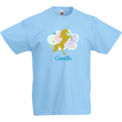 Camiseta para personalizar - Unicornio Dorado. n2