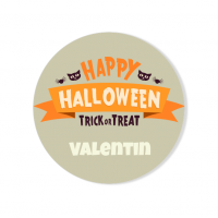 Chapa para personalizar - Happy Halloween