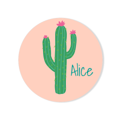 Chapa para personalizar - Cactus. n1