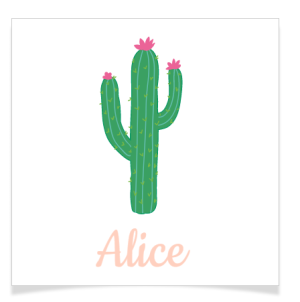 8 Tatuajes para personalizar - Cactus