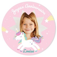 Fotocroc personalizable - Unicorn Star Photo