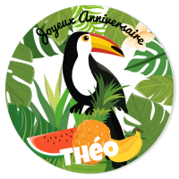 Fotocroc para personalizar - Tucn Tropical