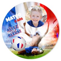 Fotocroc personalizable - Football Francia Photo