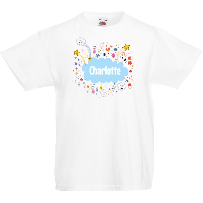 Camiseta personalizable - Nube Mgica 