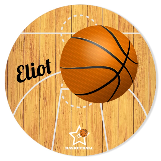 Fotocroc personalizable - Baloncesto 