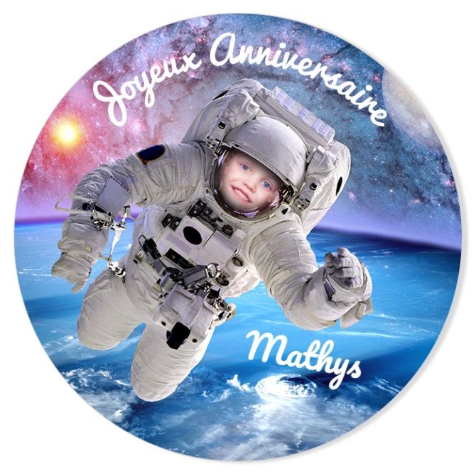 Fotocroc personalizable - Astronaut Photo 