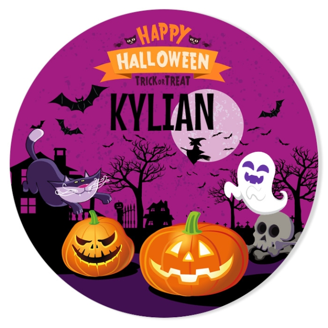 Fotocroc para personalizar - Feliz Halloween 