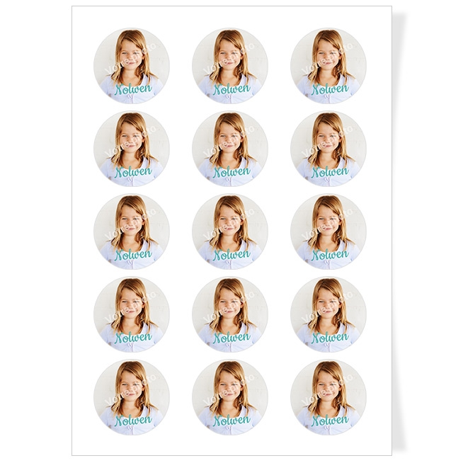 Discos de cupcakes para personalizar - Foto 