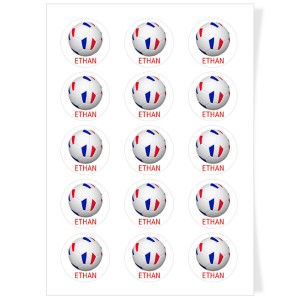 Discos para Cupcakes personalizables - Ballon France