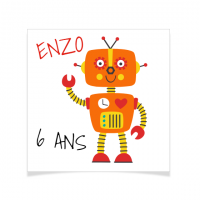 8 Tatuajes para personalizar - Robot Enzo