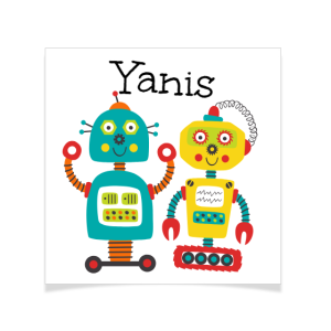 8 Tatuajes para personalizar - Robot Yanis