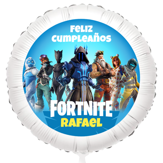 Globo personalizable - Fortnite 