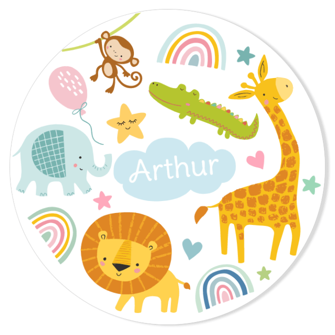 Fotocroc para personalizar - Baby Jungle 