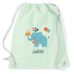 Bolsa de actividades para personalizar - Elefante. n2