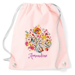 Bolsa de actividades para personalizar - Arbl de flores. n1