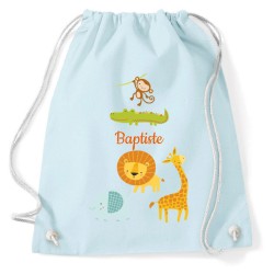 Bolsa de actividades para personalizar - Baby Jungle. n1