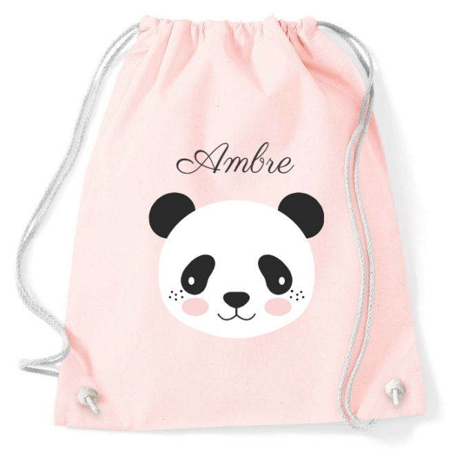 Bolsa de actividades para personalizar - Panda 