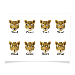 8 Tatuajes para personalizar - Panther. n1