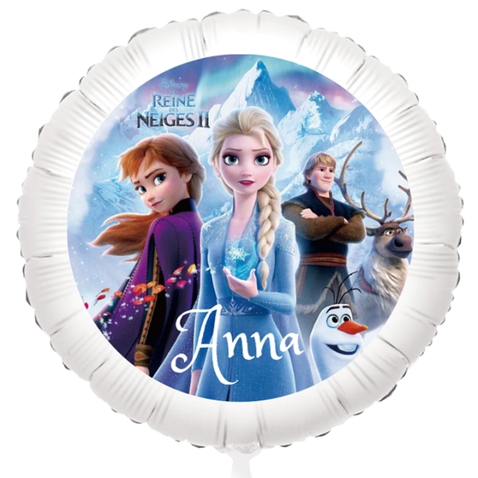 Globo para personalizar - Reina de las Nieves 