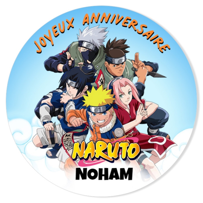 Fotocroc personalizable - Naruto 