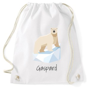 Bolsa de actividades para personalizar - Oso polar