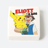 12 Malvaviscos personalizados - Pokemon Sacha