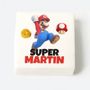 12 Malvaviscos personalizados - Mario