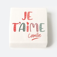 12 Malvaviscos personalizados - Te quiero
