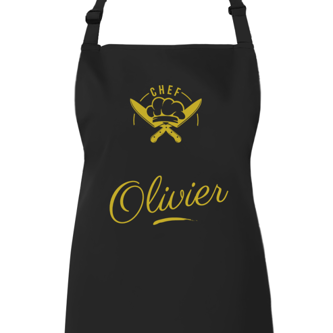 Delantal de adulto personalizable - Chef 