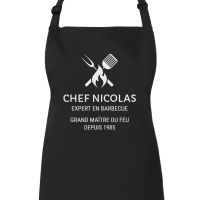 Delantal Adulto Personalizable - Barbacoa
