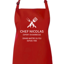 Delantal Adulto Personalizable - Barbacoa. n�2