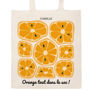 Bolsa de mano personalizable - Naranjas
