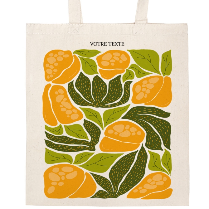 Tote bag para personalizar - Apricots 