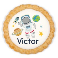 Galleta personalizada - Espacial