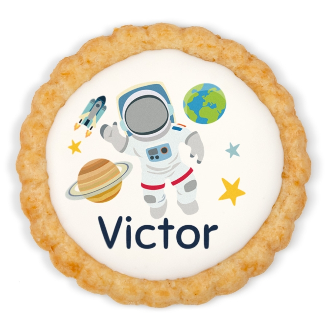 Galleta personalizada - Espacial 