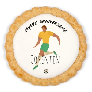 Galleta personalizada - Futbolista