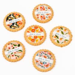 Galletas Personalizadas Coleccin Flore - 6 Galletas. n1