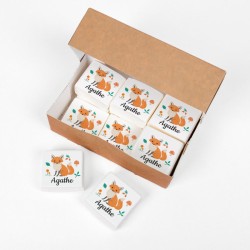 12 Malvaviscos Personalizados - Zorro. n2