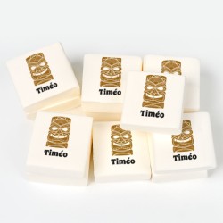 12 Malvaviscos Personalizados - Tótem. n°1
