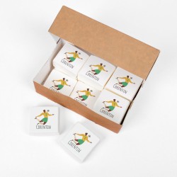 12 Malvaviscos Personalizados - Futbolista. n2