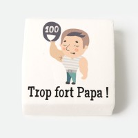 12 malvaviscos personalizados - Pap demasiado fuerte