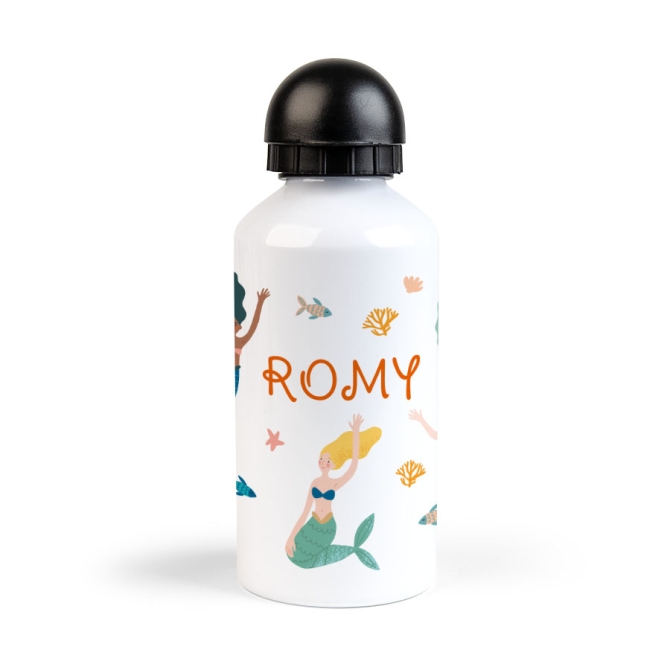 Botella de agua para personalizar - Sirena 