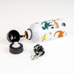 Botella de agua para personalizar - Dinosaurios. n4