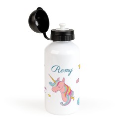 Botella de agua para personalizar - Unicornio. n1