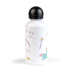 Botella de agua para personalizar - Unicornio. n2